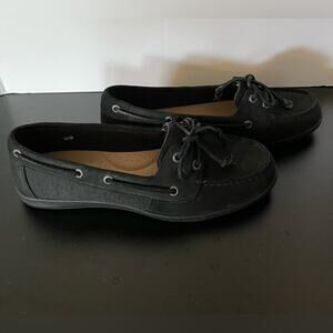 SPERRY WOMENS “BOAT” SHOE SIZE 10W WORN ONCE!